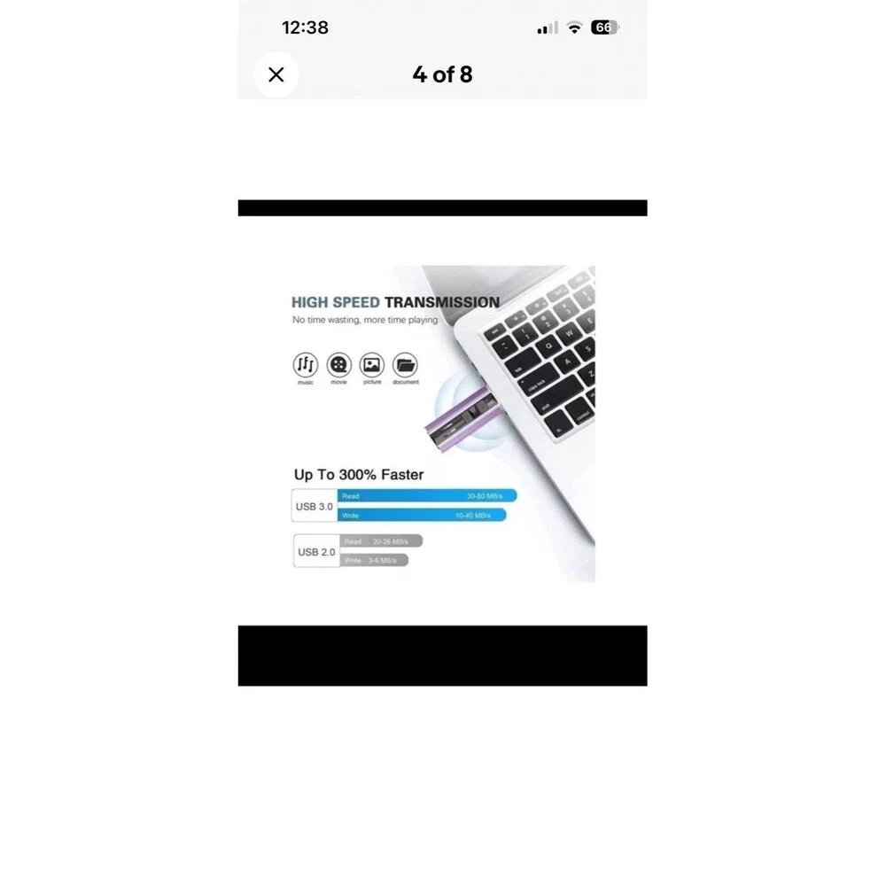 1TB iPhone Flash Drive USB 3.0 Memory Stick iPad Android Computer Green